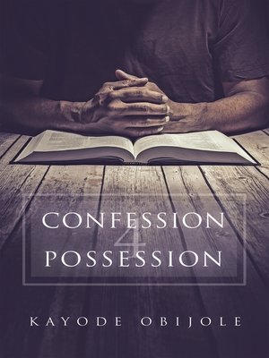 cover image of Confession 4 Possession